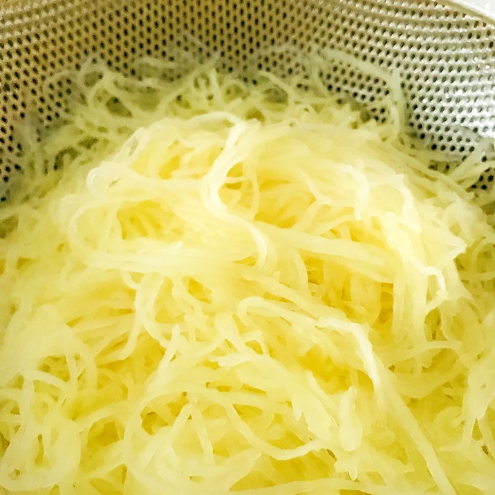 歯ごたえが美味しい！そうめんかぼちゃの調理法。